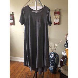 Gray LulaRoe Carly Dress